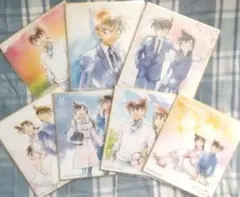 名探偵コナン 色紙アート 新一&蘭セット