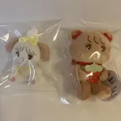 mikko いちごマスコット　スフレ ラテ　ぬいぐるみ