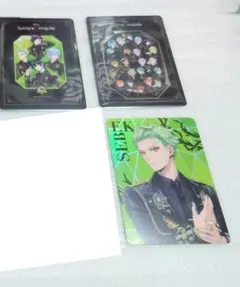 ツイステ　ブレイジングジュエル　オーロラカード　セベク3枚セット