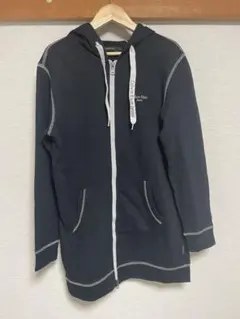 【美品】Calvin Klein フルジップ パーカー ブラック