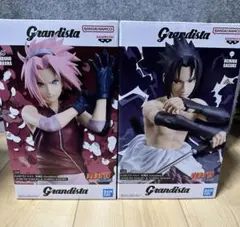 NARUTO Grandista 春野サクラ うちはサスケ 2種セット