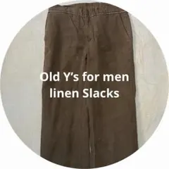 Old Y’s for men linen Slacksのサムネイル