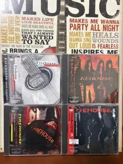 FireHouse CD5枚セット 日本盤 全帯付 特典付 FireHouse CD5枚セット 日本盤 全帯付 特典付 - メルカリ