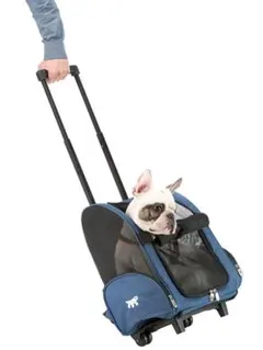 Ferplast 이탈리아에서 만든 3방향 애완동물 바퀴 달린 휴대용 가방