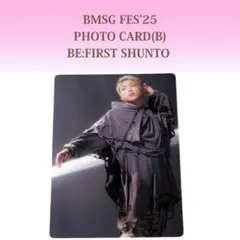 ✨️SHUNTO BE:FIRST✨️BMSGFES’25 フォトカード