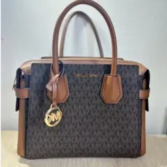 MICHEAL KORSトップジップ ベルテッド サッチェル スモール