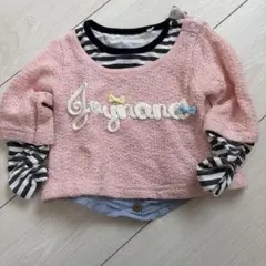 ピンクニットセーター 80サイズ