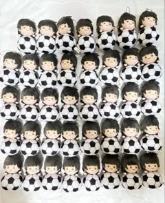 ブルーロック のりマスサッカーボール 蜂楽廻 ぬいぐるみマスコット 39個セット