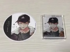 ギヴン アニメイドカフェ コロッタ B コースター 4点セット 秋彦