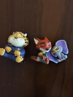 ズートピア ガチャ 肩ズンfig 3種