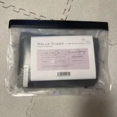 BELLE SHEER RIB STITCH Lサイズ チャコールグレー