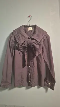 ★8月12日まで一律500円★MADDER' ビッグカラー フリルブラウスのサムネイル