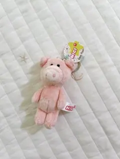 新品未使用　NICI ブタ　キーホルダー