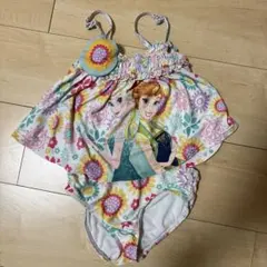 エルサとアナ ワンピース水着 100cm