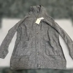 ハートマーケット　新品　フード付きニットカーディガン　フリーサイズ