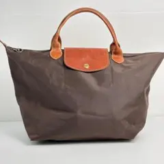 Longchamp ロンシャン ルプリアージュ トートバッグ ブラウン M