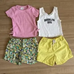 未使用品ありZARAkids トップス　ショートパンツ4t 5t 110〜120