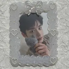 硬質ケース ホイップデコ トレカケース ハンドメイド 推し活 クリア シンプル