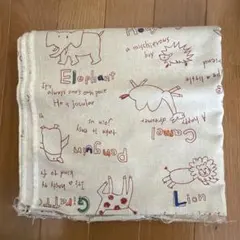動物柄 コットン生地 はぎれ 約100cm