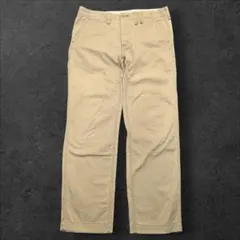 TS（S）ワークパンツ ヘリンボーン コットン ミリタリーパンツ KHAKIのサムネイル