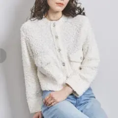 moussy SLACKER TWEED SHORTジャケットIVOY - メルカリ