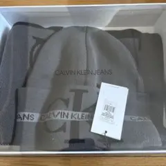 カルバンクライン ビーニー マフラー　新品未使用Calvin Klein