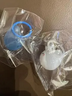 makkuro usagi お友達のnekoサン クリアめじるしチャーム　2種