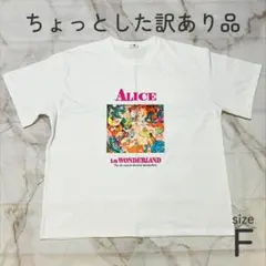アリスインワンダーランドＴシャツ　ディズニー　ティーシャツ　パロディ 不思議の国