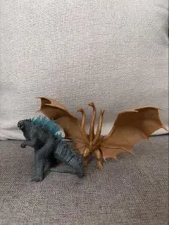 ゴジラ キングギドラ フィギュア 2体セット