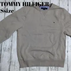 アメリカ古着　トミーヒルフィガー　スウェット　前V　ガゼット　アメカジ　シンプル