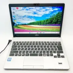 ★コンパクト13.3型★i5 SSD フルHD DVD 指紋認証 ノートパソコン