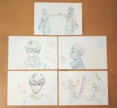 【非売品】ハイキュー　複製原稿　才能とセンス ハイキュー!! 才能とセンス 青葉城西高校戦 特典 大判複製原画ポスト