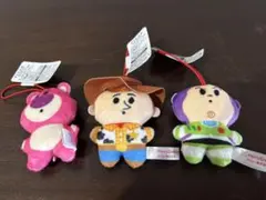 トイ・ストーリー ぬいぐるみストラップ3体セット