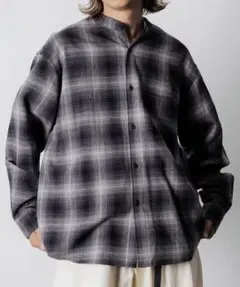 ネルシャツ オンブレ