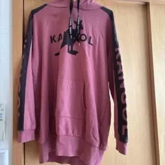 KANGOL フード付きパーカー ピンク F