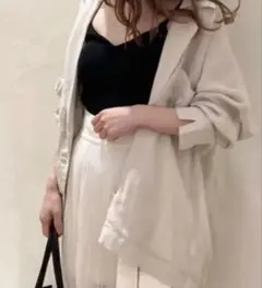 SNIDEL スナイデル シアージャケット アイボリー 新品未使用 IVR 0 2025年最新】シアージャケット snidelの人気アイテム - メルカリ