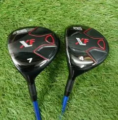 週末値下げ KZG Fw 2本セット 4番 7番 レフティ 左のサムネイル