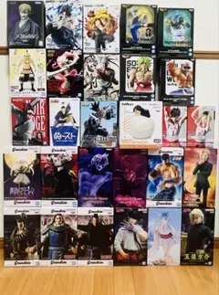 新品未開封 フィギュア24種 キングダム・ヒロアカ・ナルト・初音ミク