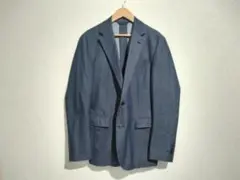 【BEAMS HEART】ストレッチデニムジャケット 46 ネイビーのサムネイル