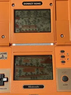 ゲームウォッチ　ドンキーコング　【画面　美品】