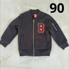 BABYDOLL 裏起毛 ロゴ入り アウター ジャケット 90