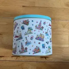 ★香港ディズニーランド チョコレートクランチ 空き缶