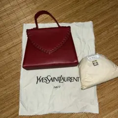 イブサンローラン　レースアップ　ハンドバッグのサムネイル