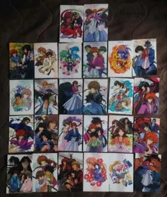美品】るろうに剣心展 トレーディングクリアブロマイド 全15種 - メルカリ
