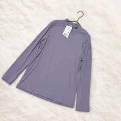タグ付き Honeys GLACIER lusso リブハイネックトップス M