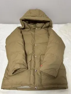 Gymphlex ジムフレックス　カーキ ダウンジャケット フード付き