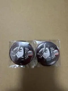 童磨　缶バッジ✖️2