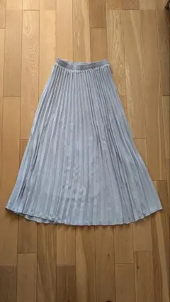 【美品】SUGER BISKET プリーツスカート ライトグレー