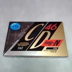 TDK CDing-IV 46分 メタルカセットテープ