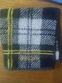 チェック柄タオルハンカチ SPORT